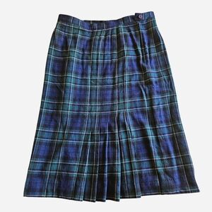 Vintage Pendelton Authentic Tartan Wool Skirt